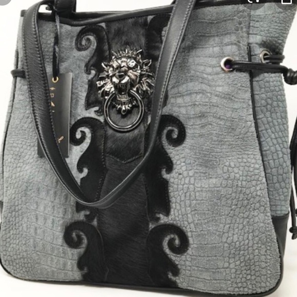 Sharif Lion’s Head Doorknocker Handbags RARE!! - Picture 7 of 8